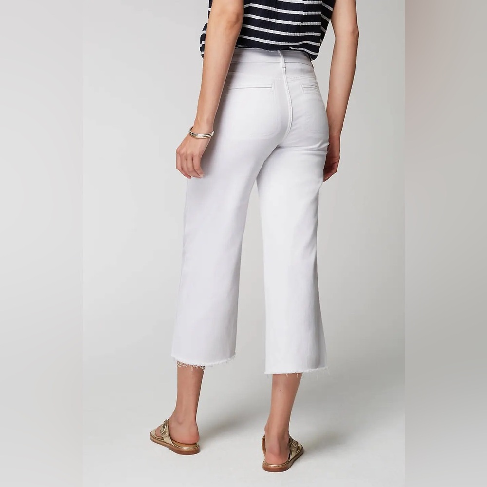 J. Jill Wide-Leg Welt-Pocket Crops - Picture 2 of 8